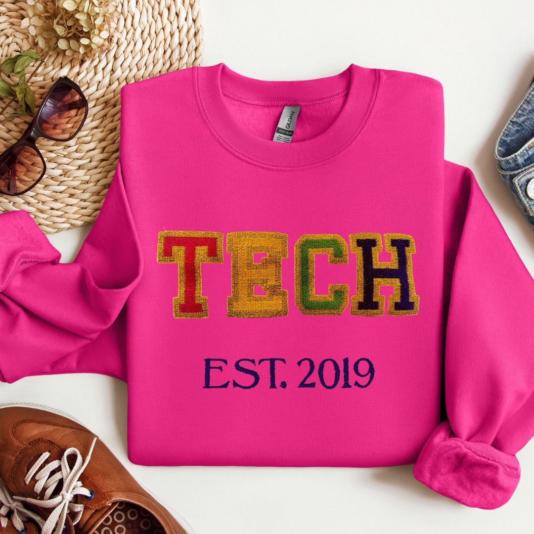 Faux Chenille Nurse Tech Sweatshirt