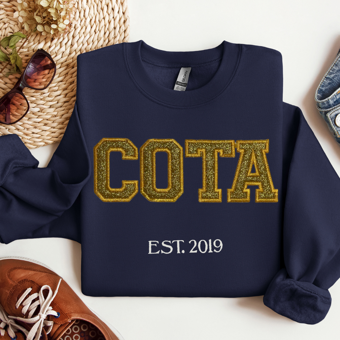 Glitter Occupational Therapy Assistant Sweatshirt
