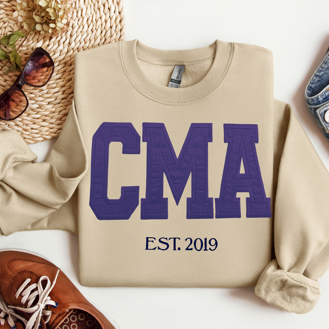 Glitter Medical Assistant Sweatshirt