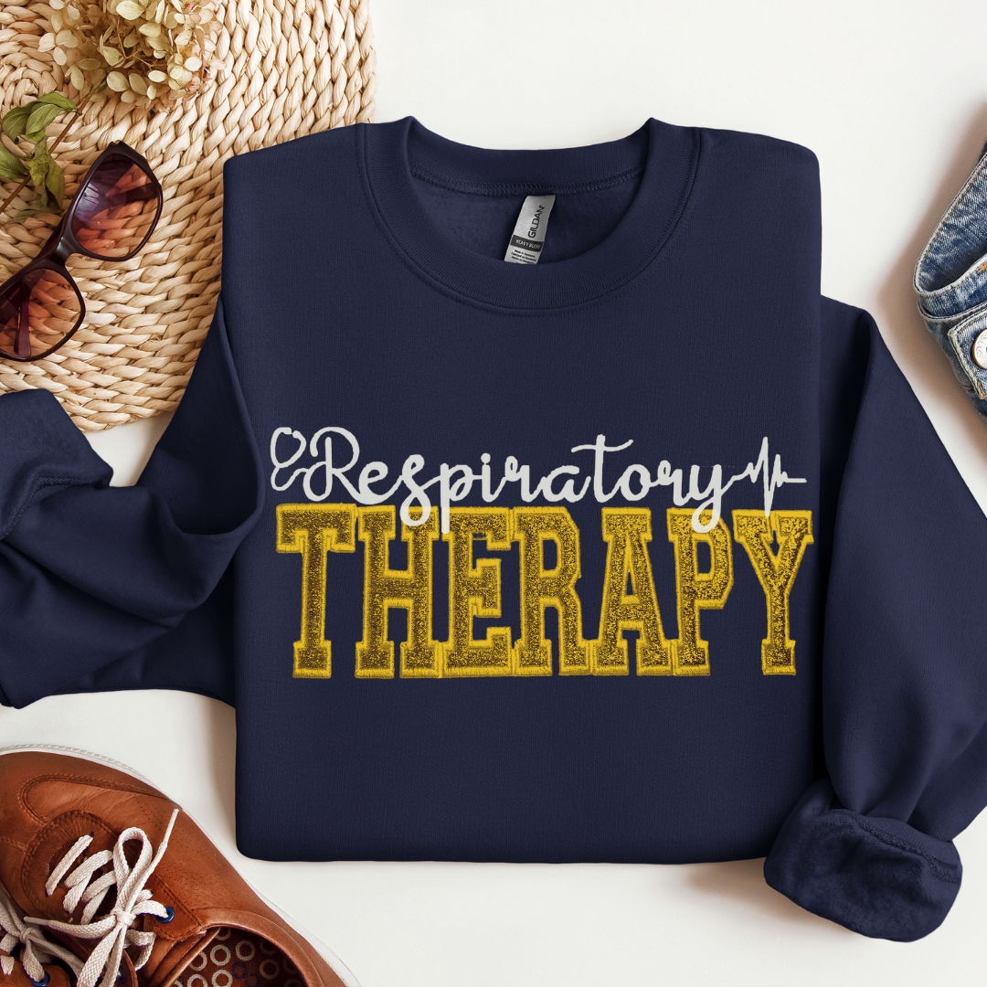Gold Respiratory Therapy Sweatshirt