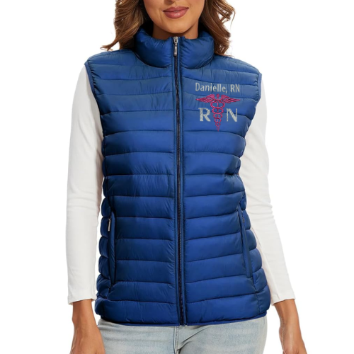 Lightweight Nurse Puffer Vest