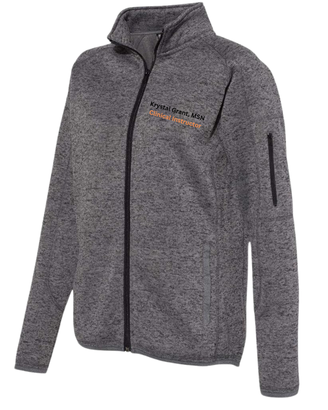 Custom Sweater Knit Jacket