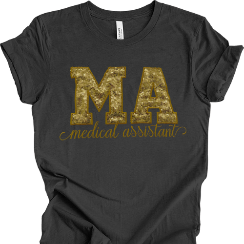 Sequin Medical Assistant T-Shirt