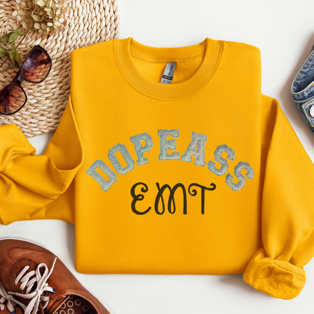 Glitter Dopeass EMT Hoodie