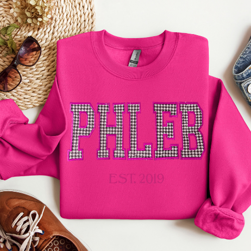 Glitter Phlebotomy Crewneck