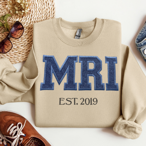 Glitter Big MRI Tech Sweatshirt
