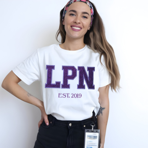 Glitter LPN T-Shirt
