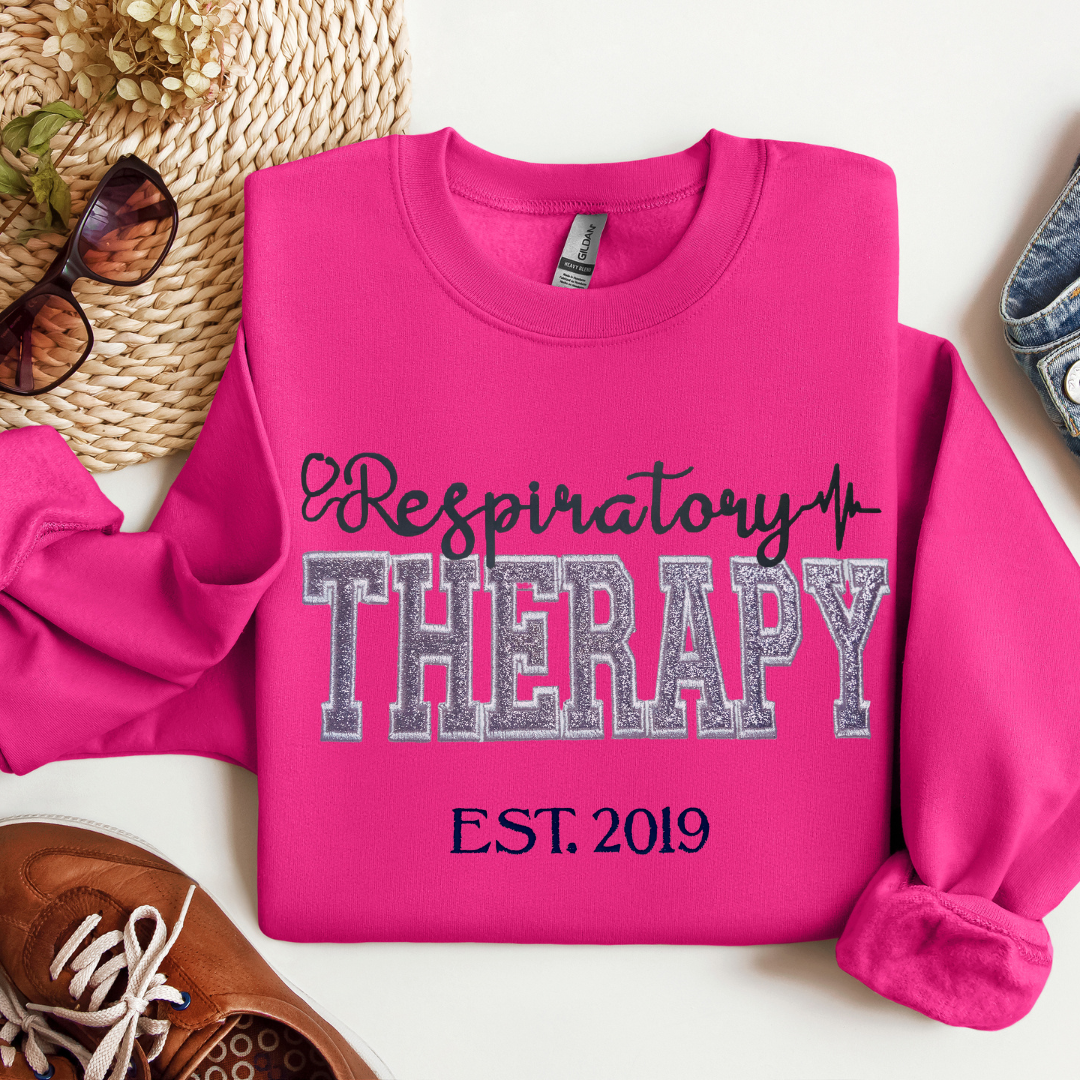 Glitter Respiratory Therapy Hoodie