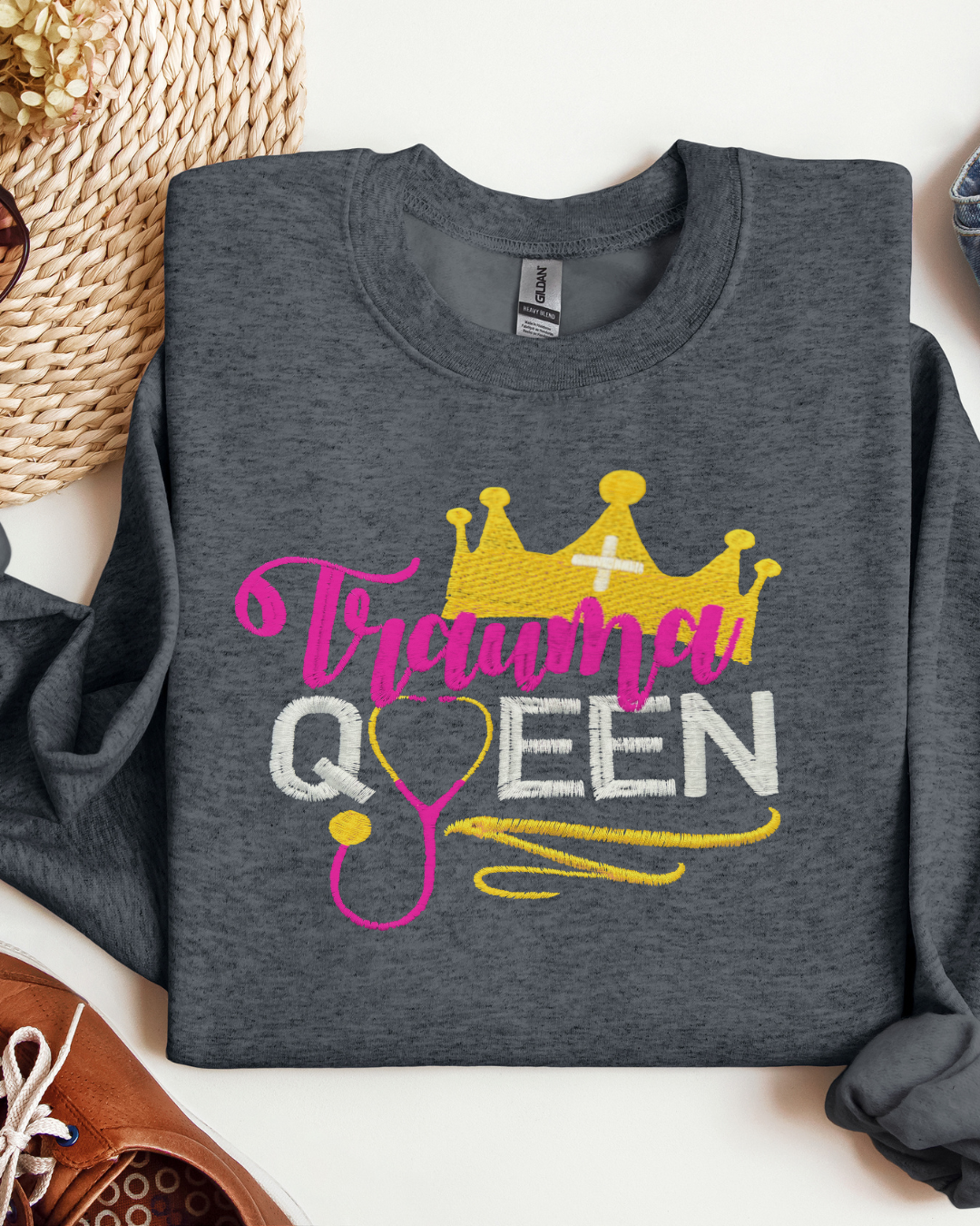 Trauma Queen Crewneck