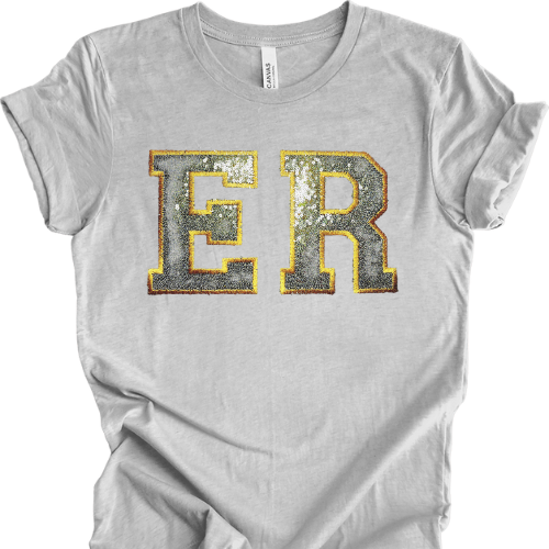 Sequin ER NURSE T-Shirt
