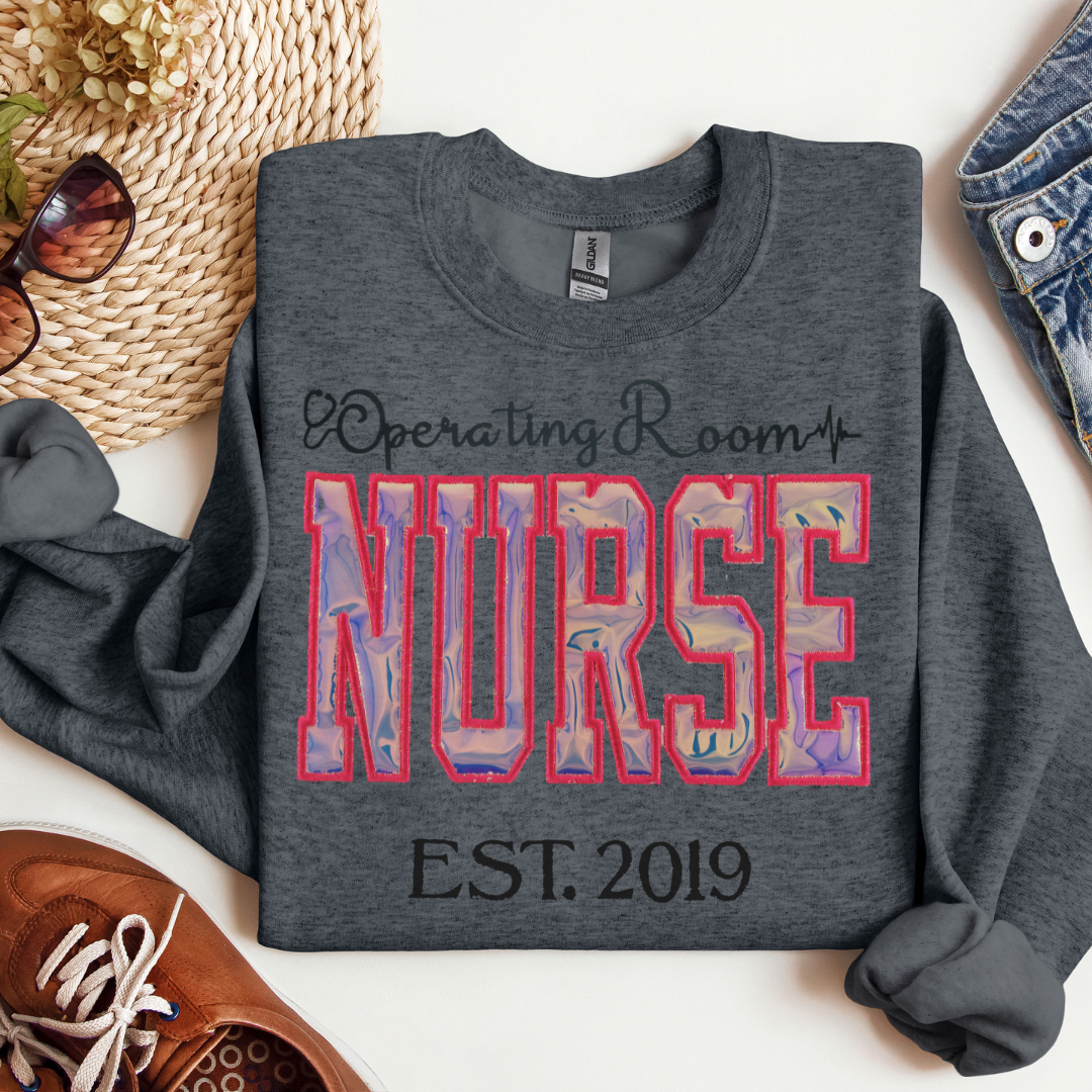 Holograghic OR Nurse Hoodie