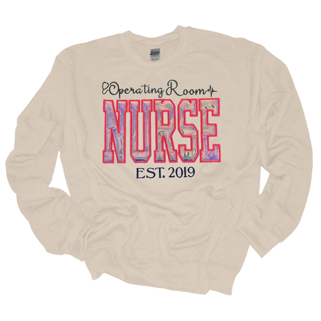 Holograghic OR Nurse Hoodie