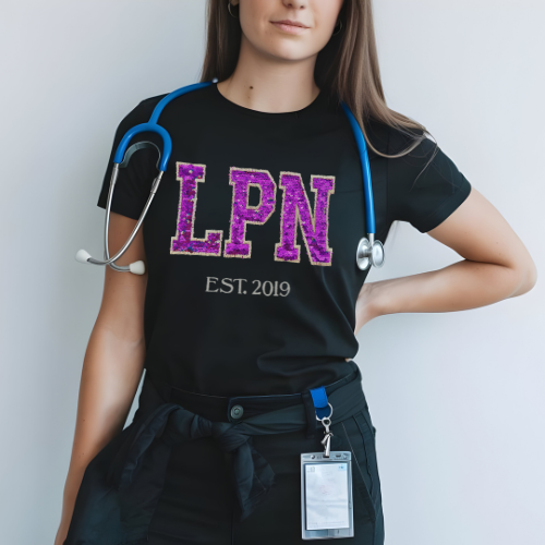 Sequin LPN T-Shirt