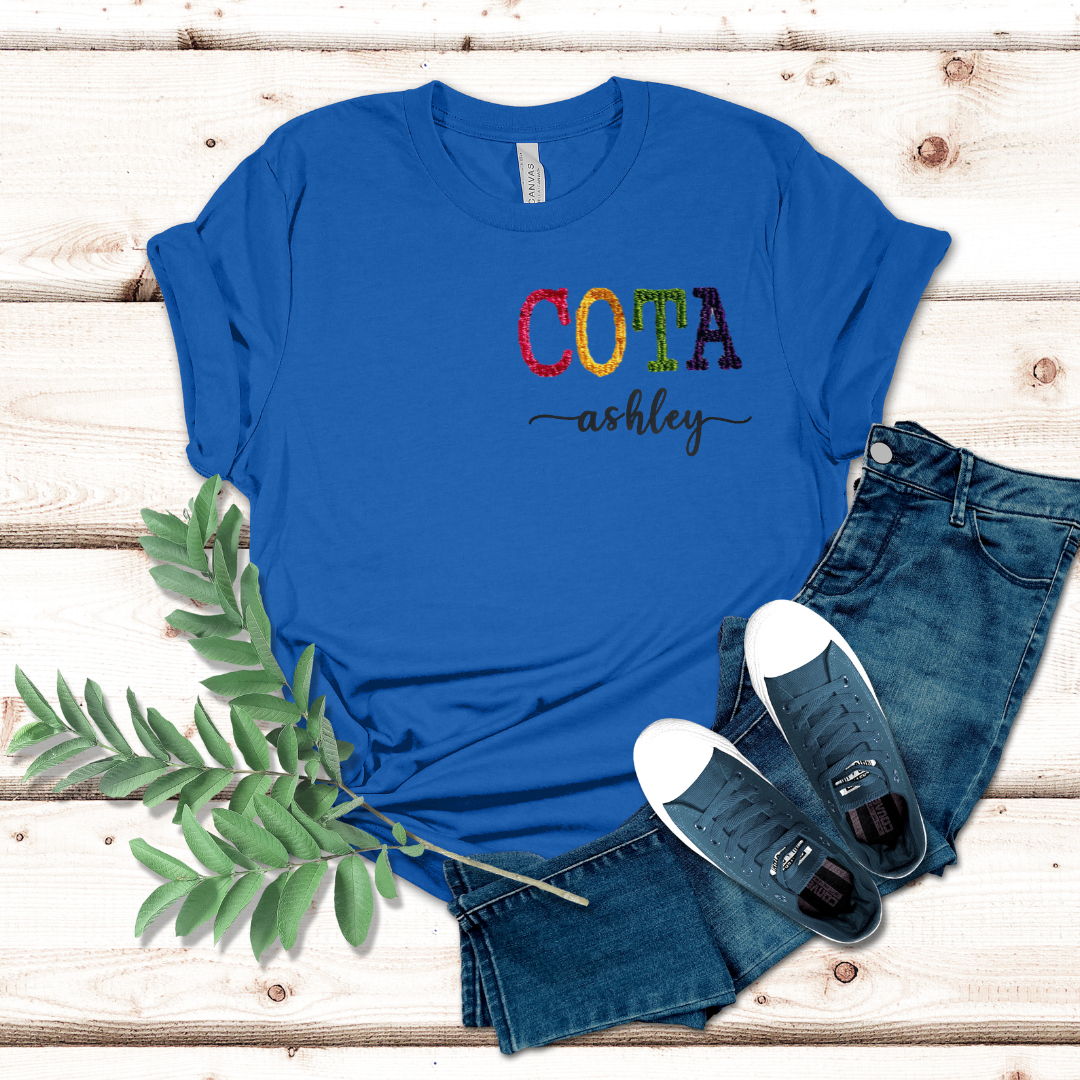 Name Occupational Therapy Assistant T-shirt