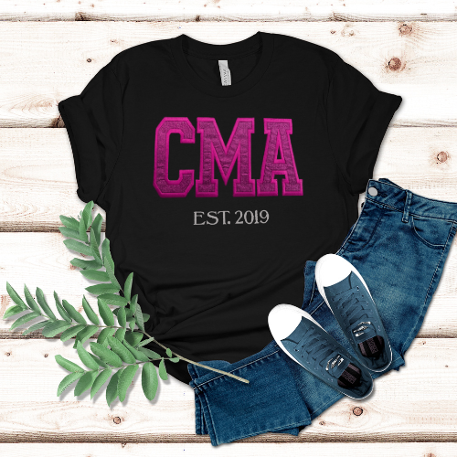 Glitter Medical Assistant T-Shirt