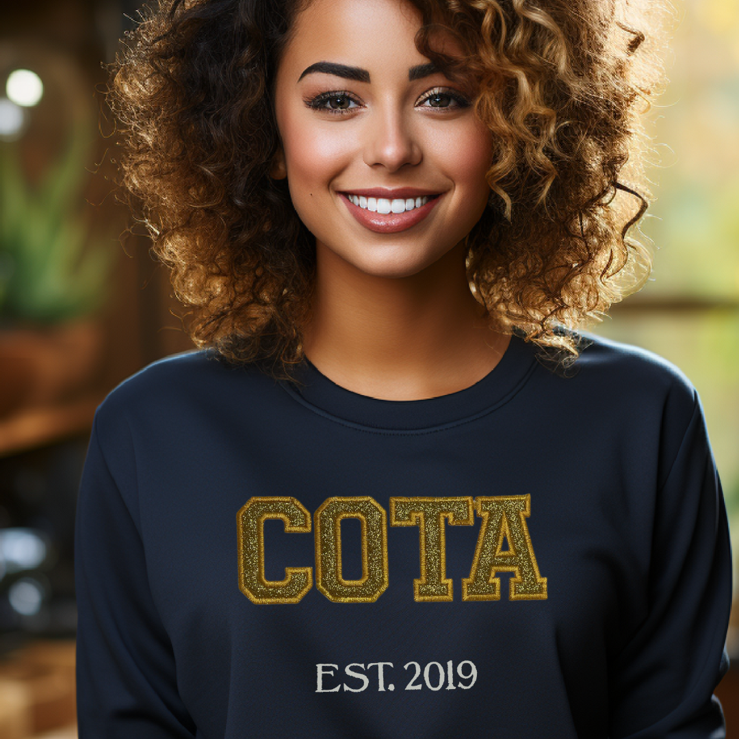 Glitter Occupational Therapy Assistant Sweatshirt