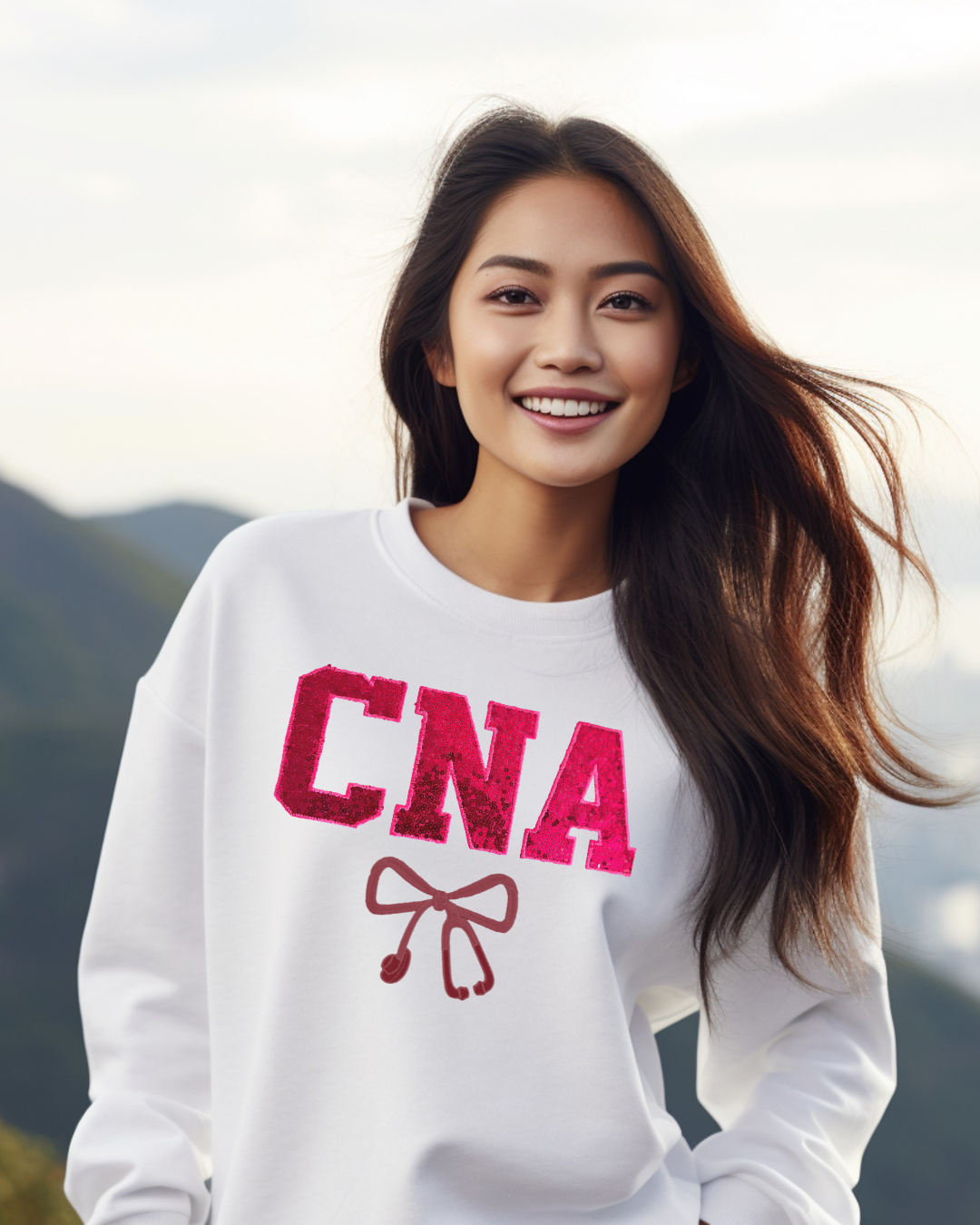 Sequin CNA Embroidery Crewneck