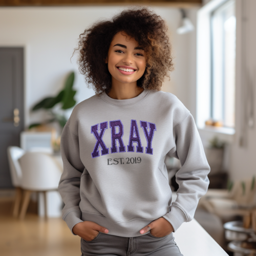 Glitter X-RAY Tech Sweatshirt