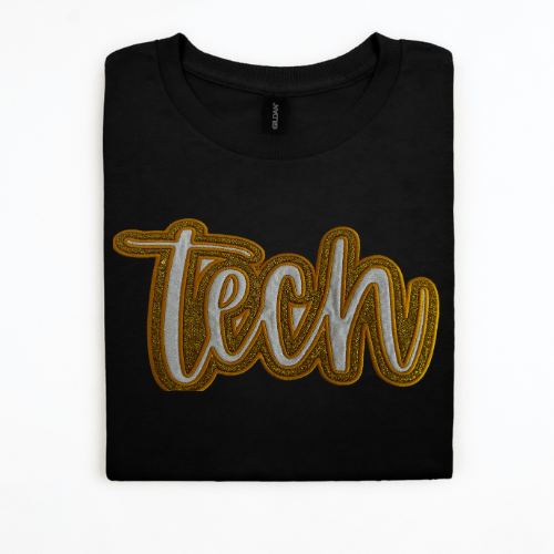 Glitter Nurse Tech T-Shirt