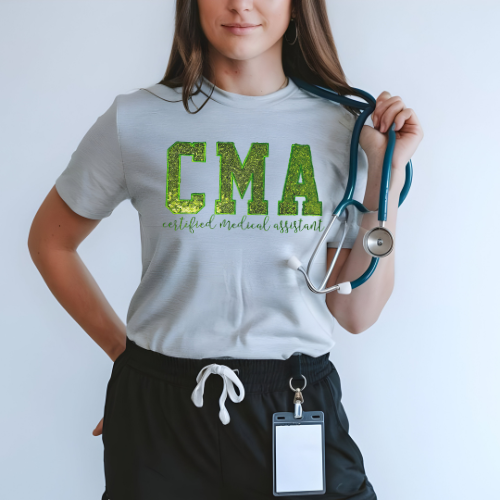 Sequin Medical Assistant T-Shirt
