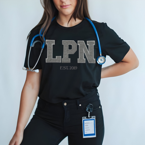 Glitter LPN T-Shirt