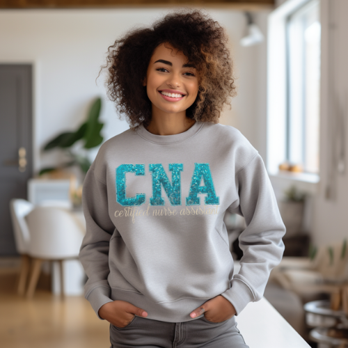 Sequin CNA Embroidery Crewneck