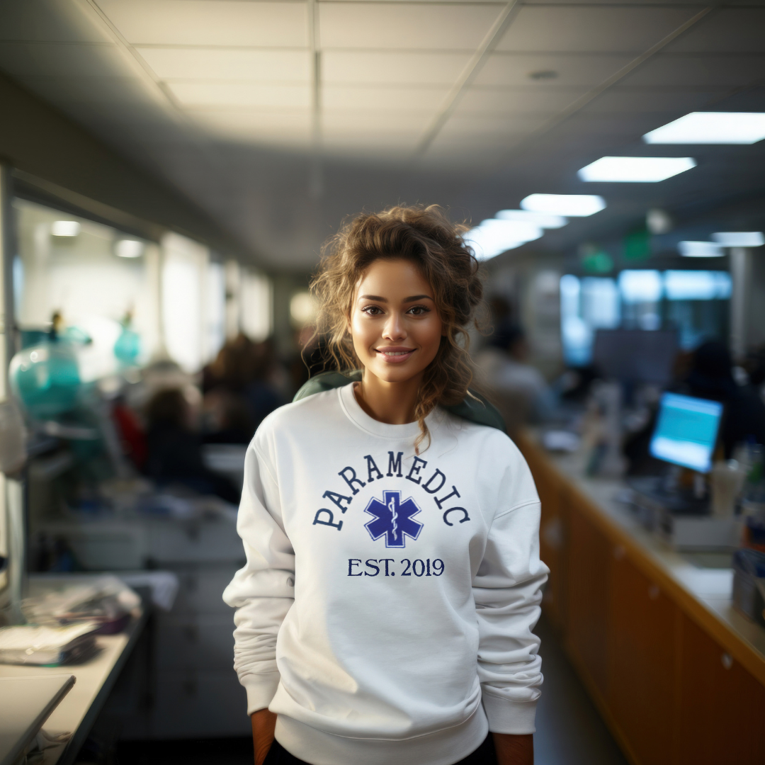 Curved Paramedic Sweatshirt