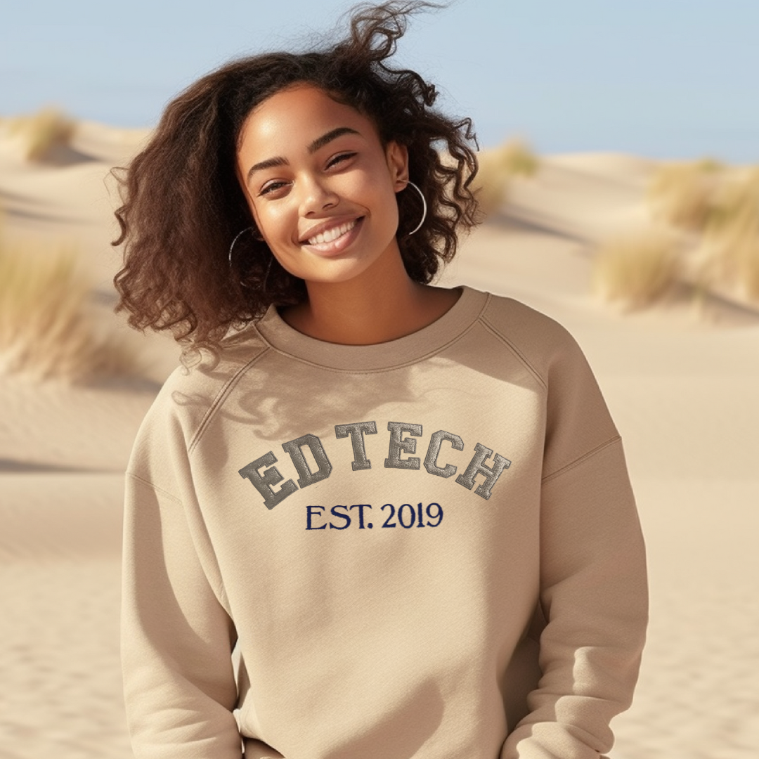 Glitter ED Nurse Tech Crewneck