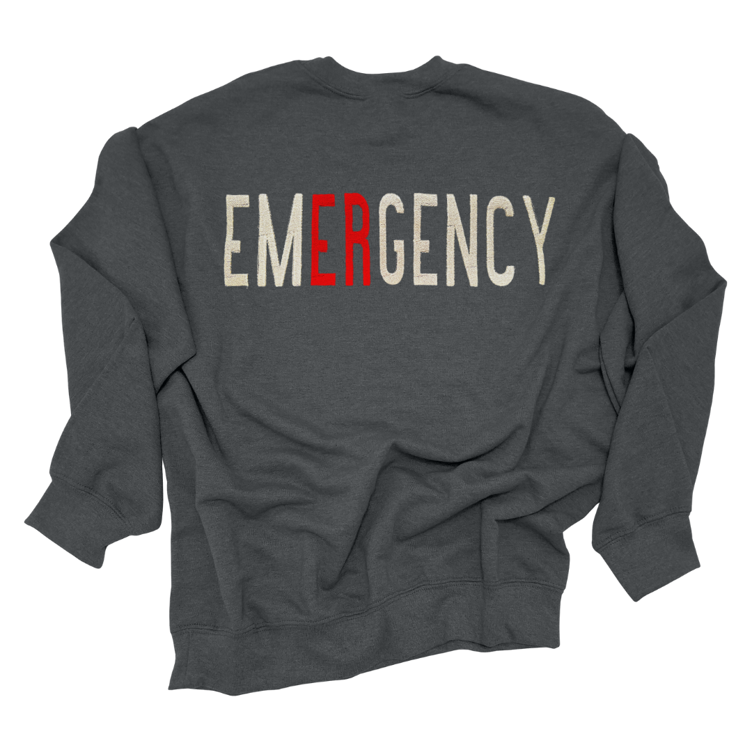 Trendy Emergency Room Crewneck