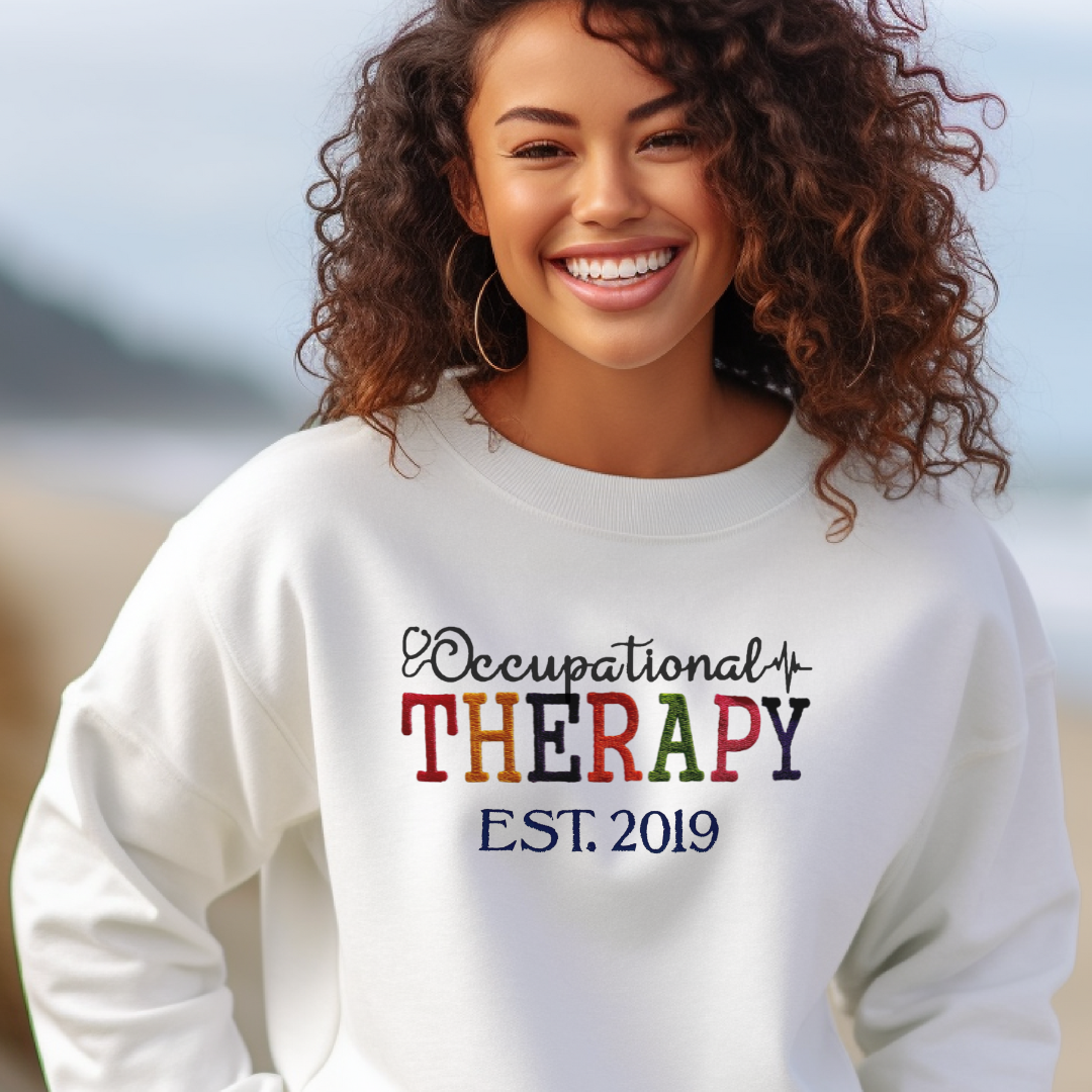 Colorful Occupational Therapy Sweatshirt
