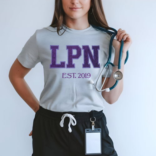 Glitter LPN T-Shirt