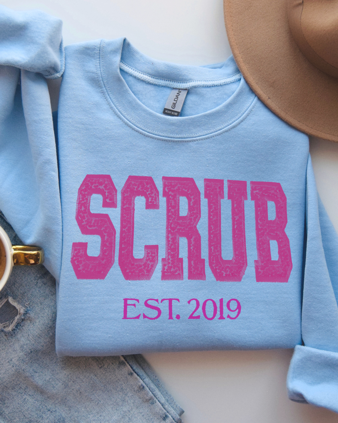 Glitter SCRUB Crewneck