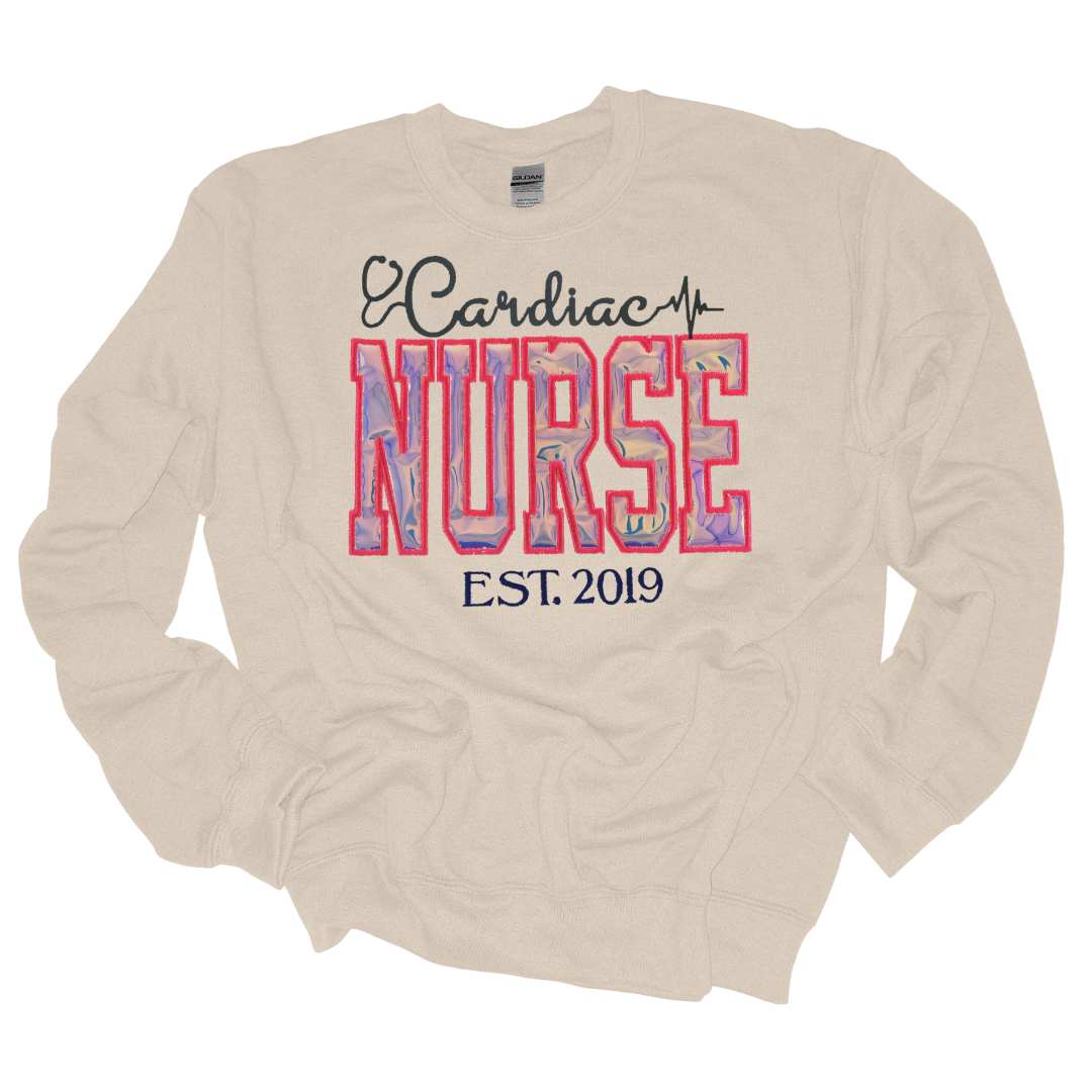 Holograghic Cardiac Nurse Hoodie
