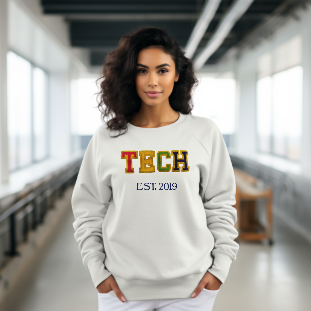 Faux Chenille Nurse Tech Sweatshirt