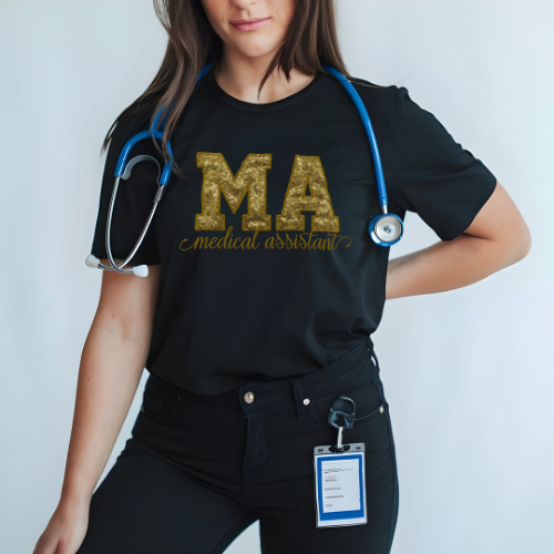 Sequin Medical Assistant T-Shirt