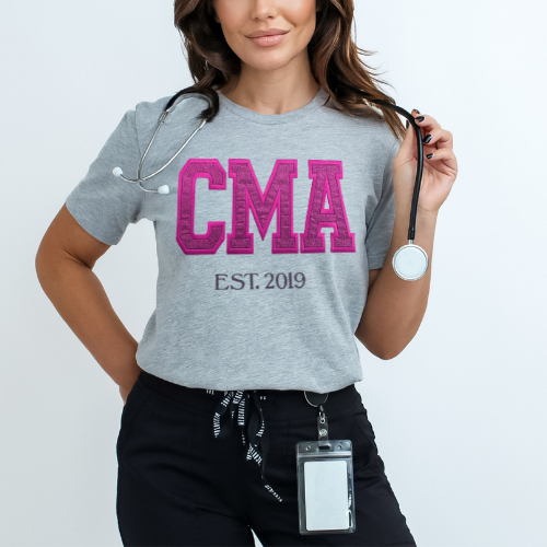Glitter Medical Assistant T-Shirt