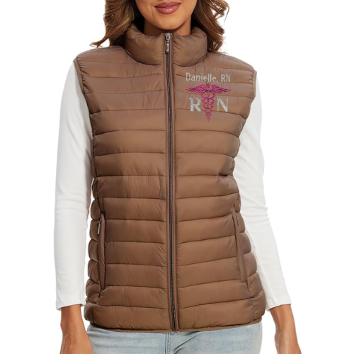 Lightweight Nurse Puffer Vest