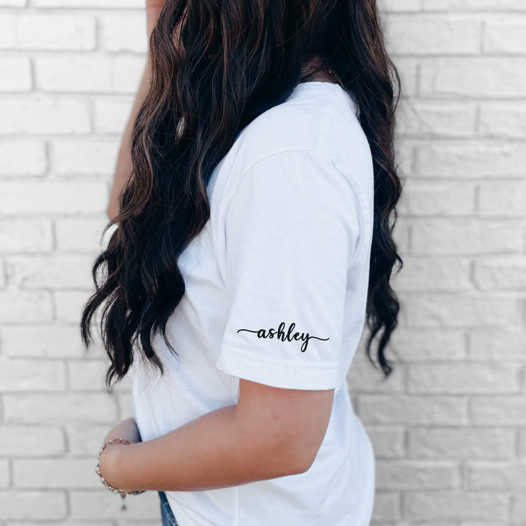 Custom Personalized Embroidery T-shirt