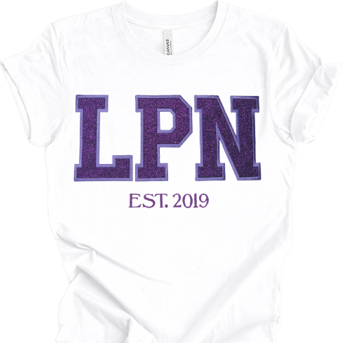 Glitter LPN T-Shirt