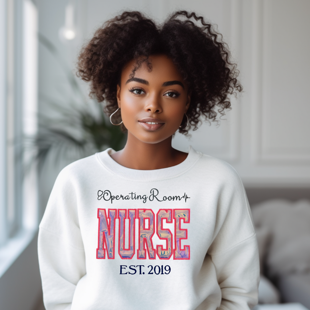 Holograghic OR Nurse Hoodie