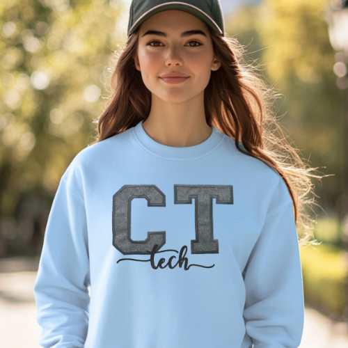 Glitter CT Tech Crewneck