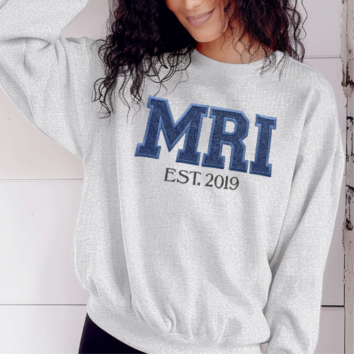 Glitter Big MRI Tech Sweatshirt