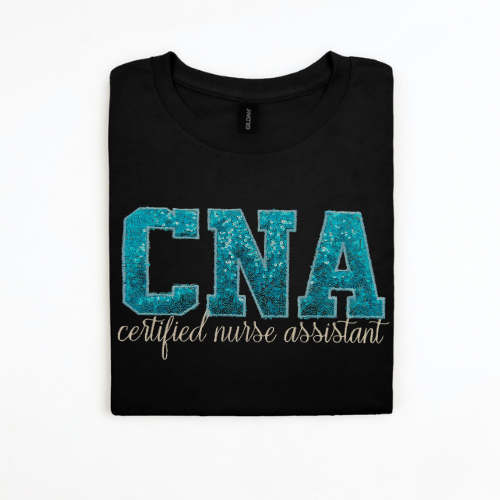 Sequin CNA T-shirt