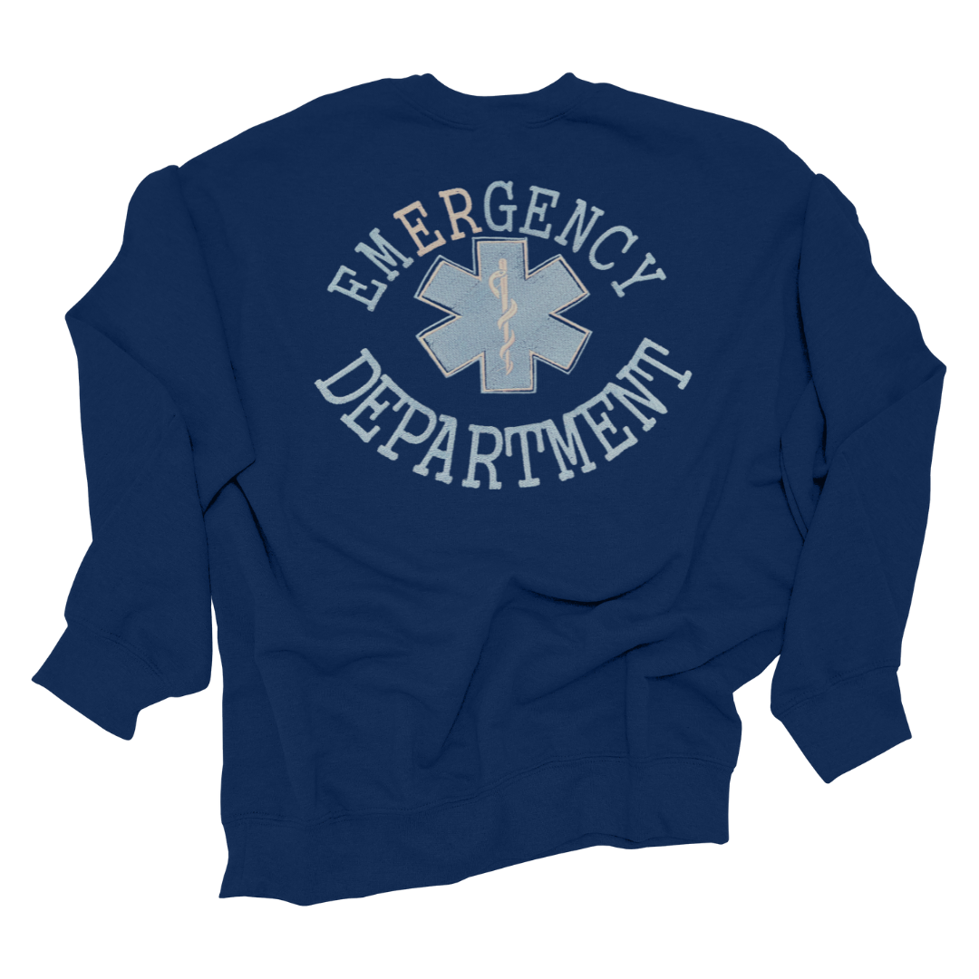 Bold Emergency Room Crewneck