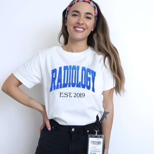 Glitter Radiology Tech T-Shirt