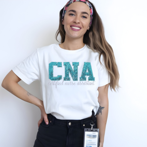 Sequin CNA T-shirt