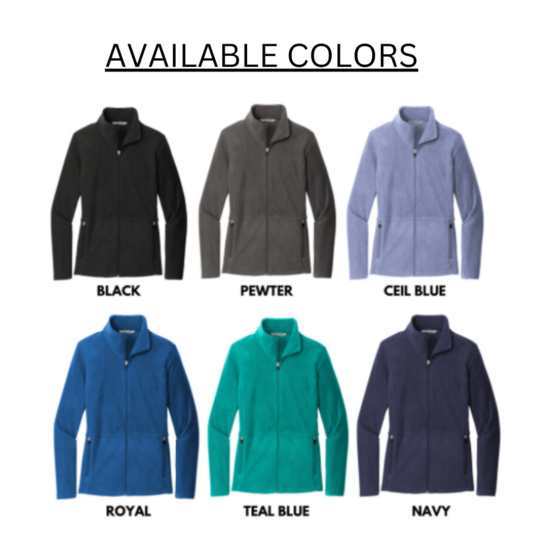 Full Zip Phlebotomy Embroidery Jacket