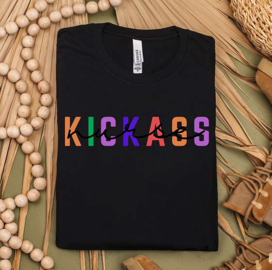 Kickass over Nurse T-Shirt