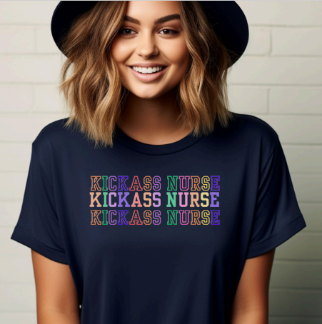 Triple Kickass Nurse T-Shirt