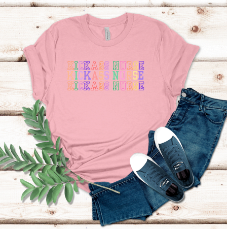Triple Kickass Nurse T-Shirt